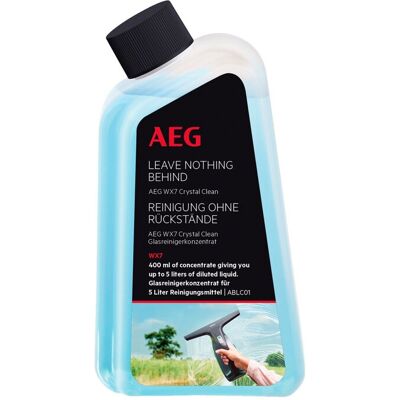 AEG WX7 Crystal Clean Geconcentreerde glasreiniger - 400 ml 9001683359 AEG WX7 Crystal Clean Geconcentreerde glasreiniger - 400 ml 9001683359