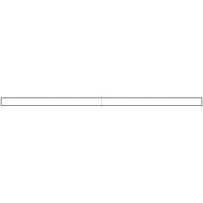 AEG greeplijst, deur, wit, 140044120040 AEG greeplijst, deur, wit, 140044120040