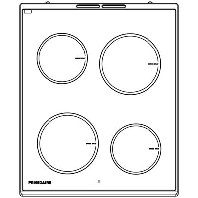 AEG Kookplaat met kader - 496x600mm 8088949048 AEG Kookplaat met kader - 496x600mm 8088949048