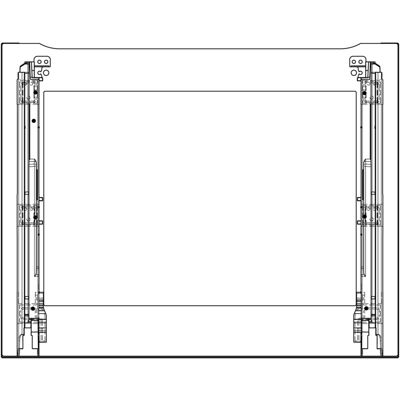 AEG Voorste Glas,Zwart,596X471MM 140225496284 AEG Voorste Glas,Zwart,596X471MM 140225496284