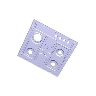 AEG bovenblad, inox, AEG, 745x515mm 140163267044 AEG bovenblad, inox, AEG, 745x515mm 140163267044