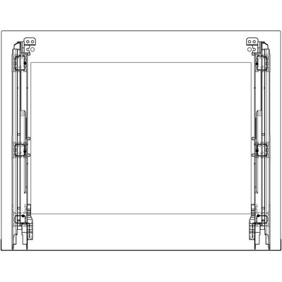 AEG Voorste Glas,Zwart,Electrolux 140225485642 AEG Voorste Glas,Zwart,Electrolux 140225485642