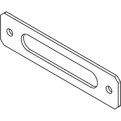 AEG afdichting, verwarmingselement, boven, 102x24x2, graphite 140018507016 AEG afdichting, verwarmingselement, boven, 102x24x2, graphite 140018507016