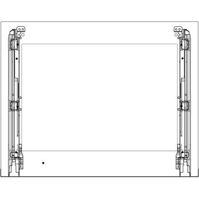 AEG Voorste Glas,Inox,596X466MM 140225485725 AEG Voorste Glas,Inox,596X466MM 140225485725