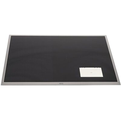 AEG glasplaat met kader, inox, AEG, 766x516mm 3300364340 AEG glasplaat met kader, inox, AEG, 766x516mm 3300364340
