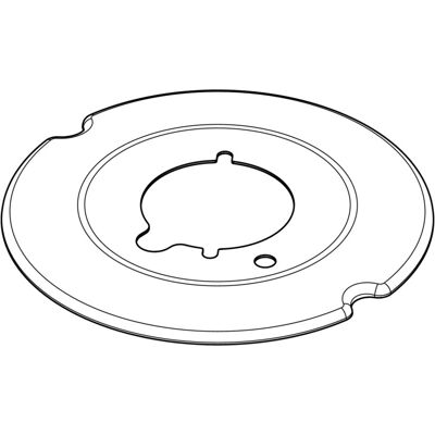 AEG deksel, secundair , mat zwart 140047887017 AEG deksel, secundair , mat zwart 140047887017