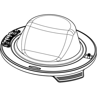 AEG Deur,Gesoldeerd,Wit,G60,Ø490 140155141405 AEG Deur,Gesoldeerd,Wit,G60,Ø490 140155141405