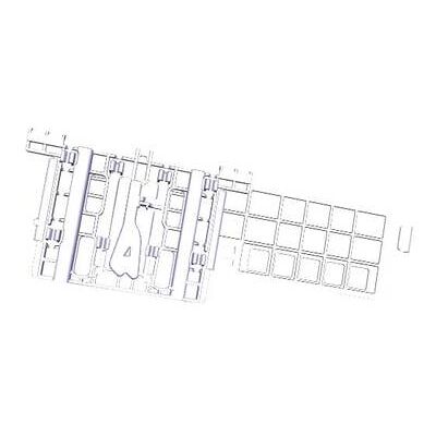 AEG aanpassing bovenmand, links, QuickLift 140054631050 AEG aanpassing bovenmand, links, QuickLift 140054631050