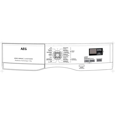 AEG Deurkader,Voorzijde,Wit,Bluele 140198624011 AEG Deurkader,Voorzijde,Wit,Bluele 140198624011