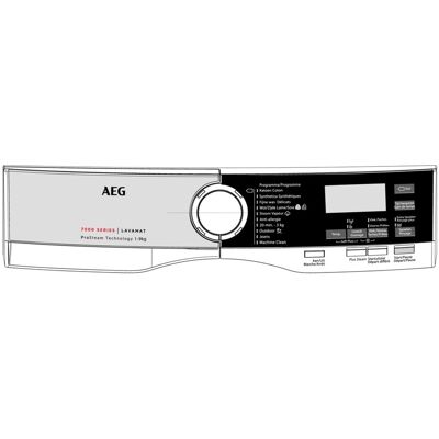AEG controlepaneel, wit, AEG 140176485013 AEG controlepaneel, wit, AEG 140176485013