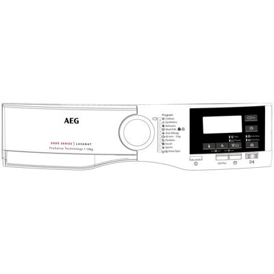 AEG controlepaneel, wit, AEG 140071443018 AEG controlepaneel, wit, AEG 140071443018