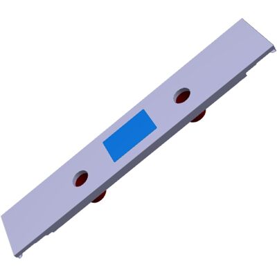 AEG Controlepaneel,Inox,60CM,Lux,2 140223636014 AEG Controlepaneel,Inox,60CM,Lux,2 140223636014