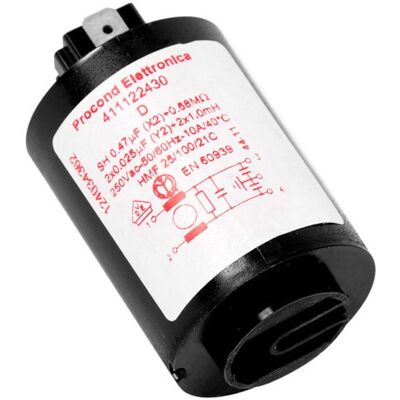 AEG Ontstoorfilter 1240343622 AEG Ontstoorfilter 1240343622