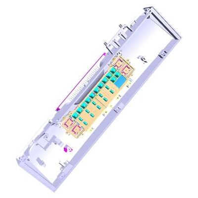 AEG controlepaneel, inox, AEG, 450mmFS 140039205368 AEG controlepaneel, inox, AEG, 450mmFS 140039205368