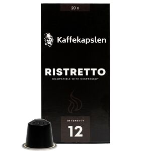 Nespresso Kaffekapslen Ristretto voor Nespresso - 20 Capsules