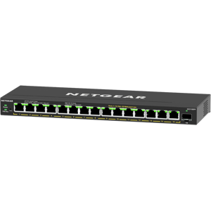 Netgear 16-port High-power Poe+ Gigabit Ethernet Plus Switch + 1 Sfp Port Netgear 16-port High-power Poe+ Gigabit Ethernet Plus Switch + 1 Sfp Port