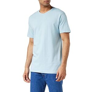 Build Your Brand Heren Ronde hals T-Shirt Basic Tops voor heren verkrijgbaar in vele kleuren XS-5XL, Blauw (Ocean Blue) XXL