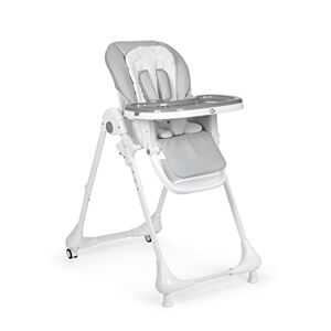 Inconnu MS 2046 Babystoel 4-in-1 houten stoel Safe hoge stoel hoge stoel kruk zitverhoging unisex beige