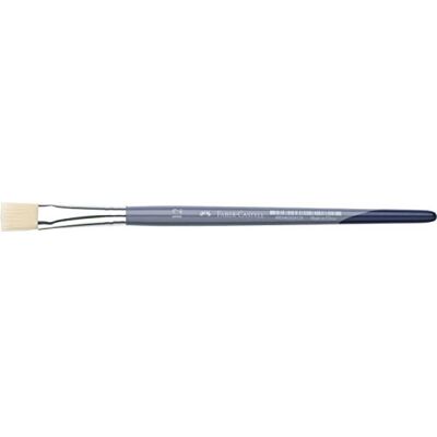 Faber-Castell Creative Studio 282812 kwast, plat, blauw, maat 12 Faber-Castell Creative Studio 282812 kwast, plat, blauw, maat 12