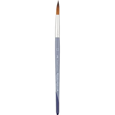 Faber-Castell Creative Studio 281812 ronde kwast, maat 12, blauw Faber-Castell Creative Studio 281812 ronde kwast, maat 12, blauw