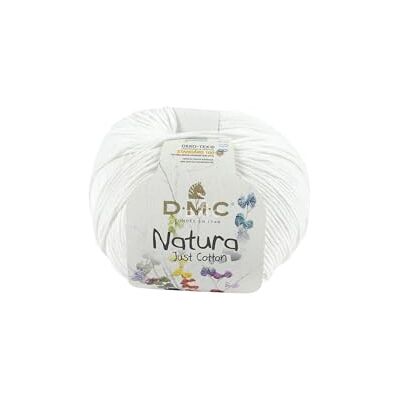 DMC Natura-garen, 100% katoen, ivoor N02 DMC Natura-garen, 100% katoen, ivoor N02