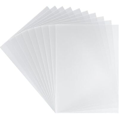 Ideen mit Herz Windturbinefolie, wit, transparant, A4, 200µ, 10 stuks, zonder lijm Ideen mit Herz Windturbinefolie, wit, transparant, A4, 200µ, 10 stuks, zonder lijm