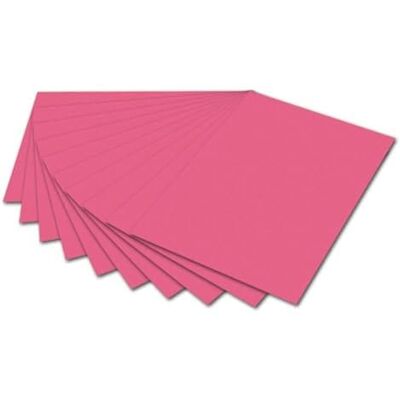 Folia Fotokarton 6129 (50 x 70 cm, 10 vellen) oudroze Folia Fotokarton 6129 (50 x 70 cm, 10 vellen) oudroze