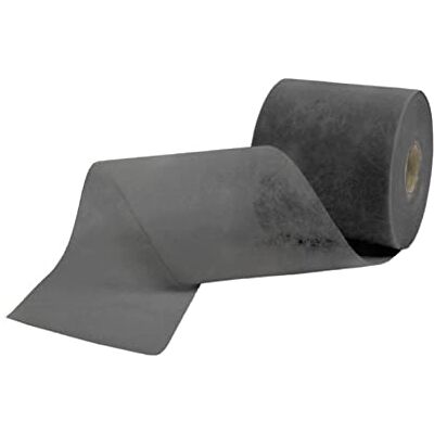 Ciao Decoratief lint met stoffen effect, 125 mm x 100 m, zwart Ciao Decoratief lint met stoffen effect, 125 mm x 100 m, zwart