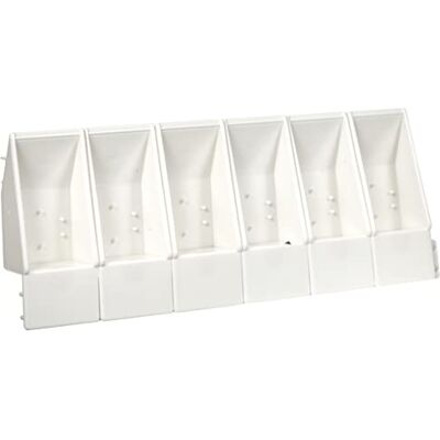Honsell Jaxon 89015 Set van 6 lege magneetbakken met magneten aan de achterkant om zelf te vullen Honsell Jaxon 89015 Set van 6 lege magneetbakken met magneten aan de achterkant om zelf te vullen