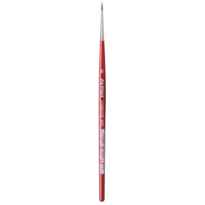 da Vinci Aquarelpenseel serie 5580, 0, rood, maat 0 da Vinci Aquarelpenseel serie 5580, 0, rood, maat 0