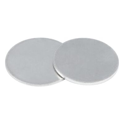 SKYPRO 2 stuks 304 roestvrijstalen schijven, 1 mm dik, blanco, ronde metalen platen voor knutselen, stempelen en sieraden maken, diameter 50 mm SKYPRO 2 stuks 304 roestvrijstalen schijven, 1 mm dik, blanco, ronde metalen platen voor knutselen, stempelen en sieraden maken, diameter 50 mm