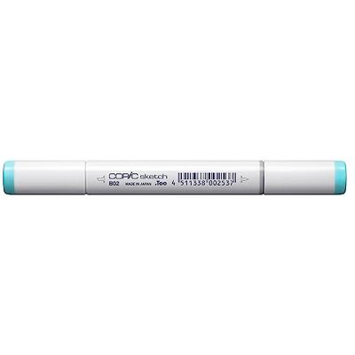Copic Schets Marker Type B 02 Robin's Egg Blue Professionele alcoholbasis met super penseelpunt en medium tip Copic Schets Marker Type B 02 Robin's Egg Blue Professionele alcoholbasis met super penseelpunt en medium tip