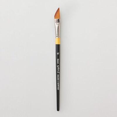 Daler Rowney Daler-Rowney System3 acrylkwast, kunsthaar, korte handgreep, zwaard, 1,27 cm Daler Rowney Daler-Rowney System3 acrylkwast, kunsthaar, korte handgreep, zwaard, 1,27 cm