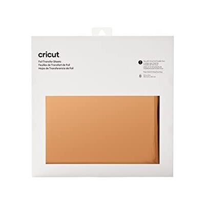 Cricut Papieren transfervellen, 8 verpakkingen, 30 cm x 30 cm, roségoud Cricut Papieren transfervellen, 8 verpakkingen, 30 cm x 30 cm, roségoud