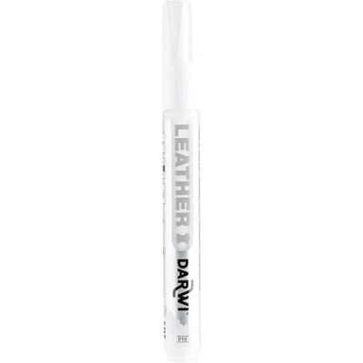 DARWI DA0420013010C – een marker voor leer – kleur wit – punt 2 mm – 6 ml – LEATHER – kleur voor zacht leer – creatieve vrije tijd – handmatige activiteit – doe-het-zelf DARWI DA0420013010C – een marker voor leer – kleur wit – punt 2 mm – 6 ml – LEATHER – kleur voor zacht leer – creatieve vrije tijd – handmatige activiteit – doe-het-zelf