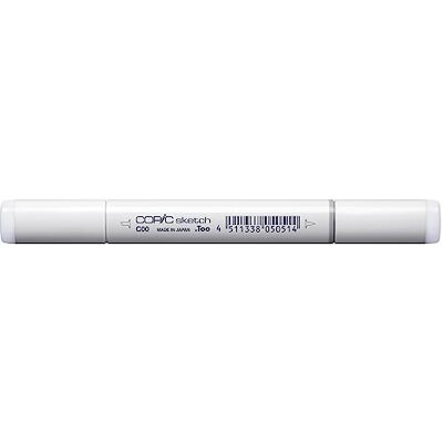 Copic Schetsstift C-00 koudgrijs nr. 00 Copic Schetsstift C-00 koudgrijs nr. 00