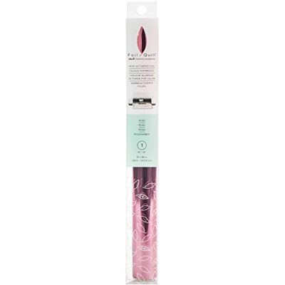 We R Memory Keepers Folie, roze, extra grote rol, 30,5 x 244 cm, voor gebruik met Quill Pen en voor glanzende ornamenten en designs We R Memory Keepers Folie, roze, extra grote rol, 30,5 x 244 cm, voor gebruik met Quill Pen en voor glanzende ornamenten en designs