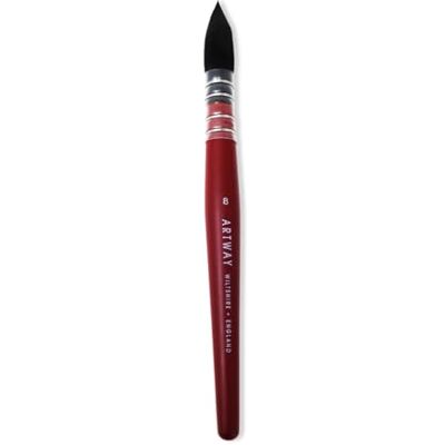 Artway Aquarel penseel, rood, maat 8 Artway Aquarel penseel, rood, maat 8