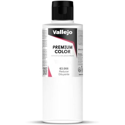 Vallejo 063066 oplosmiddel, 200 ml Vallejo 063066 oplosmiddel, 200 ml