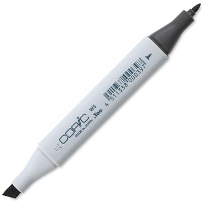 Copic Marker W-5, Warm Gray No.5 Copic Marker W-5, Warm Gray No.5