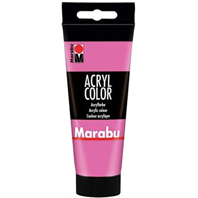Marabu acrylverf op waterbasis, sneldrogend, lichtecht, waterbestendig, gebruik met kwast en spons op canvas, papier en hout, 100 ml Marabu acrylverf op waterbasis, sneldrogend, lichtecht, waterbestendig, gebruik met kwast en spons op canvas, papier en hout, 100 ml