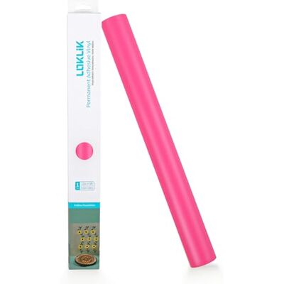 LOKLIK Rol van vinyl, permanent, zelfklevend, mat, textiel, 1 stuk, 30,5 x 180 cm LOKLIK Rol van vinyl, permanent, zelfklevend, mat, textiel, 1 stuk, 30,5 x 180 cm