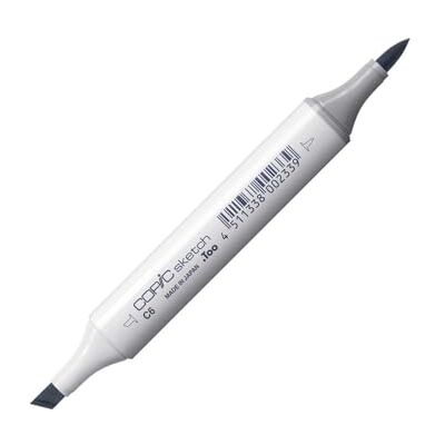 Copic Sketch 1, Cool Grey No 6, n/a Copic Sketch 1, Cool Grey No 6, n/a