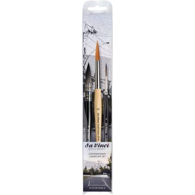 da Vinci Contemporary Landscape Signature Set Ari Selectie van Goes Jr. 3 penselen: 188 nr. 12, 498 nr. 4, 1290 nr. 4 da Vinci Contemporary Landscape Signature Set Ari Selectie van Goes Jr. 3 penselen: 188 nr. 12, 498 nr. 4, 1290 nr. 4