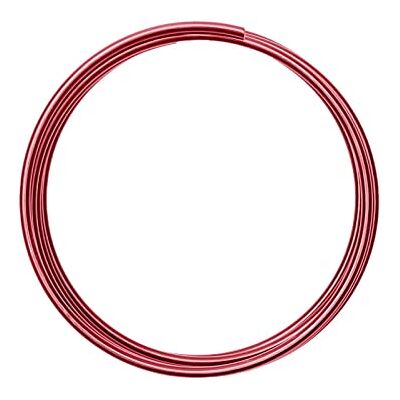 Creative 2 m x 4 mm flexibele aluminiumdraad voor knutselen, bloemstukken, sieraden maken en modelbouw, rood Creative 2 m x 4 mm flexibele aluminiumdraad voor knutselen, bloemstukken, sieraden maken en modelbouw, rood