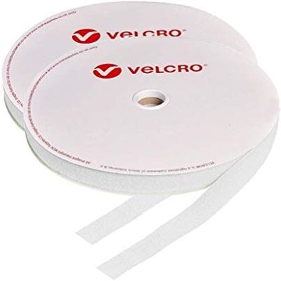 VELCRO Brand Velcro® Rollen klittenband om te naaien 25 mm wit 10 m VELCRO Brand Velcro® Rollen klittenband om te naaien 25 mm wit 10 m