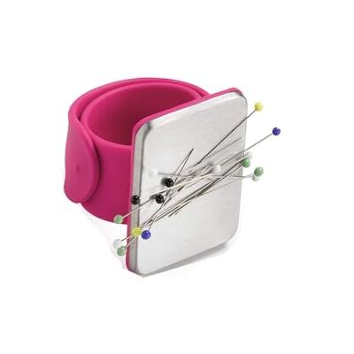 LiJuanWang 1 stuks magnetische polsspelden, armband met sterke magneet, siliconen spelden, riemclip voor doe-het-zelf naaien, roze LiJuanWang 1 stuks magnetische polsspelden, armband met sterke magneet, siliconen spelden, riemclip voor doe-het-zelf naaien, roze