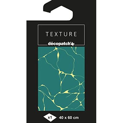 décopatch TD869C – 1 vel bedrukt papier, folie-effect, warmgoud-effect, metallic effect, modernisering, doe-het-zelf en creatieve hobby's, 60 x 40 cm décopatch TD869C – 1 vel bedrukt papier, folie-effect, warmgoud-effect, metallic effect, modernisering, doe-het-zelf en creatieve hobby's, 60 x 40 cm