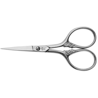 nippes Solingen Borduurschaar van vernikkeld staal, 9 cm, voor naaien en knutselen, schaar voor het netjes scheiden en snijden van naden nippes Solingen Borduurschaar van vernikkeld staal, 9 cm, voor naaien en knutselen, schaar voor het netjes scheiden en snijden van naden
