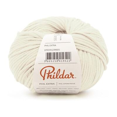 Phildar Phil Extra katoenbolletje, 100 g, zachtheid en veelzijdigheid voor al je creaties Phildar Phil Extra katoenbolletje, 100 g, zachtheid en veelzijdigheid voor al je creaties